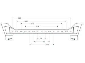 Grenadier Front Bumper Light Bar