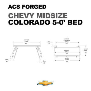 ACS Forged | 23+ Chevrolet Colorado 5'0" Bed