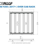 Leitner Designs ACS ROOF | Roof Platform Rack | Ford F250 2017+ Roof Racks - Modula Racks