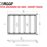 Leitner Designs ACS ROOF | 3/4 Roof Platform Rack | Toyota 4Runner 2010-2023 Roof Racks - Modula Racks