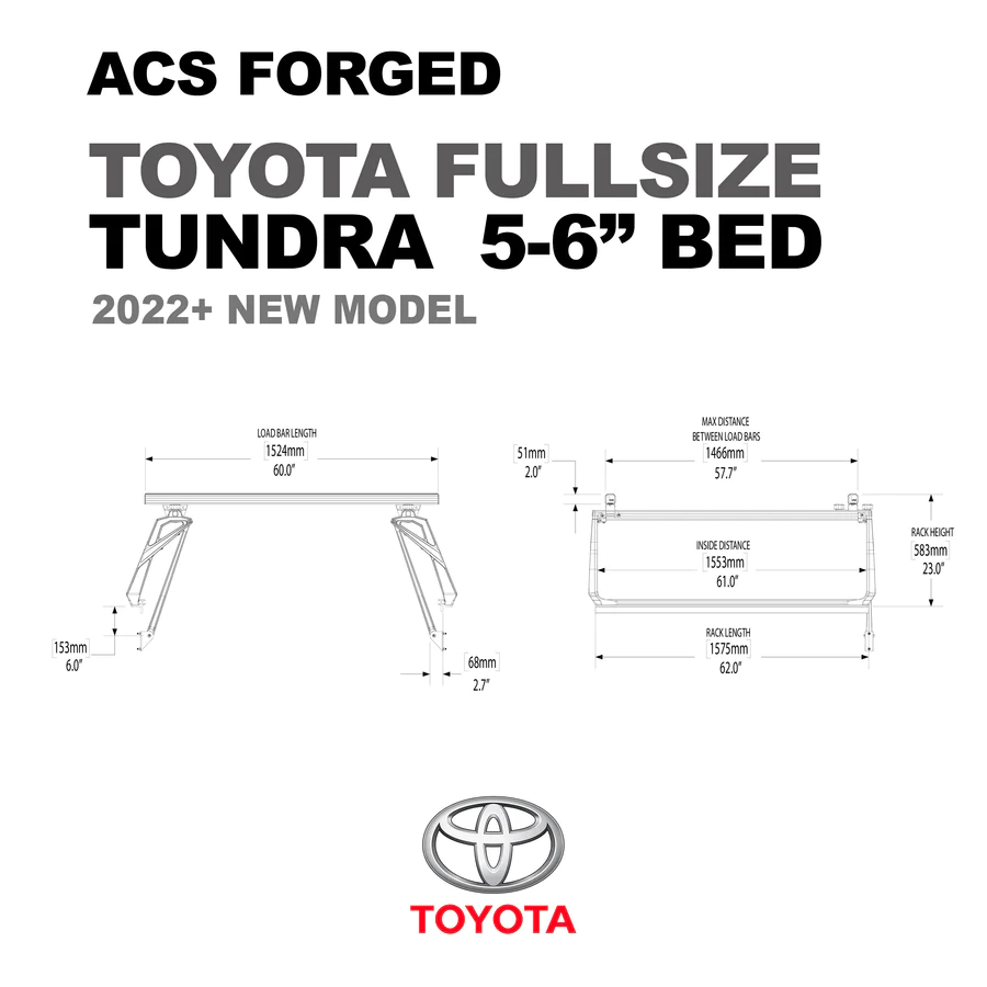 ACS Forged | 22+ Toyota Tundra 5'6" Bed